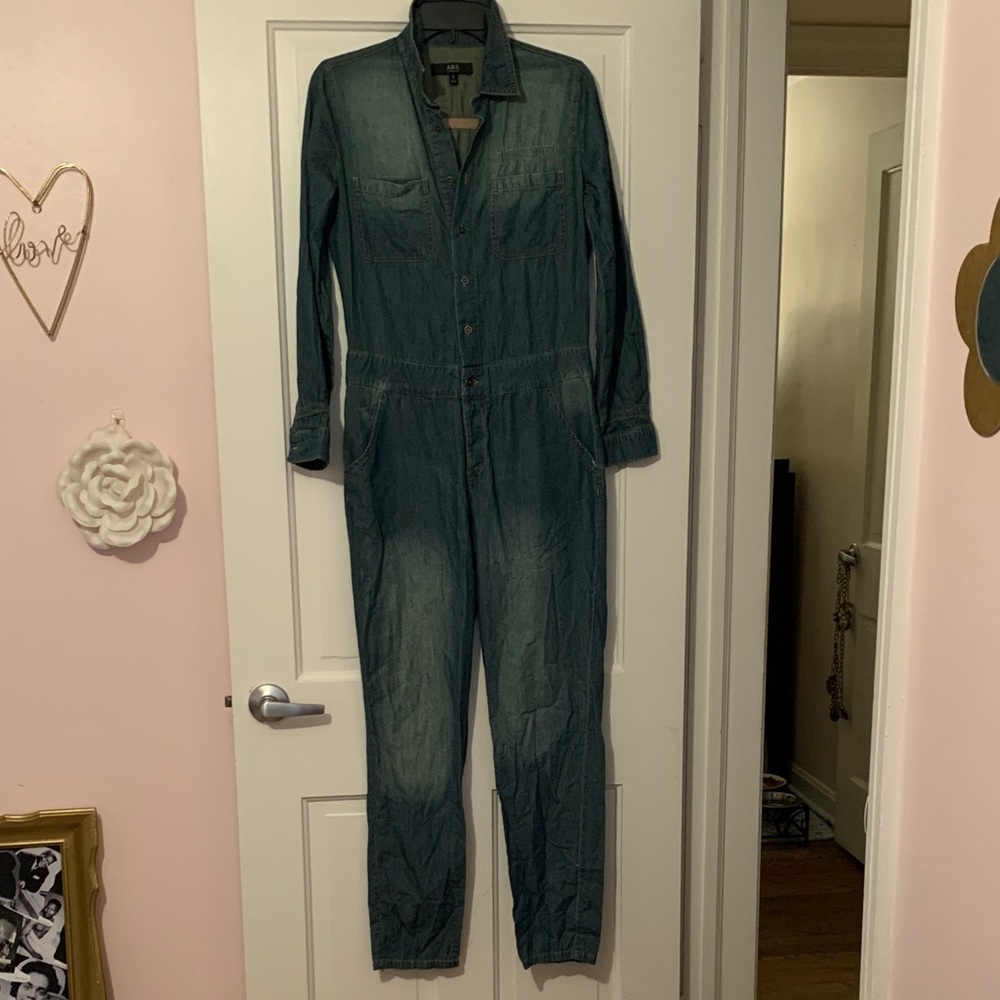 Classic Blue Denim Jumpsuit